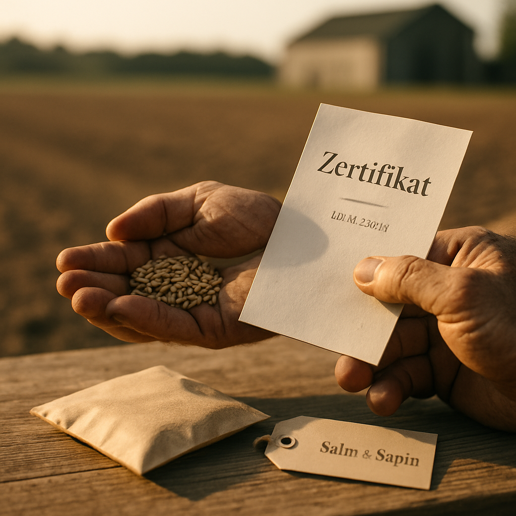 Salm & Sapin: Saatgutqualität durch geprüfte Zertifizierungen